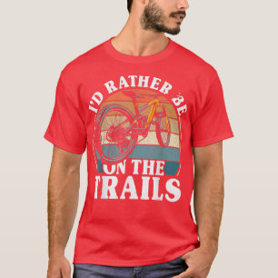 Enduro MTB Mountain Bike Riding Downhill Retro Vin T-Shirt