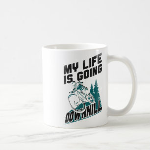 Enduro Mtb Mountain Bike Riding Downhill Vintage M Coffee Mug