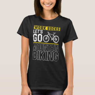 Enduro MTB Mountain Bike Riding Downhill Vintage W T-Shirt