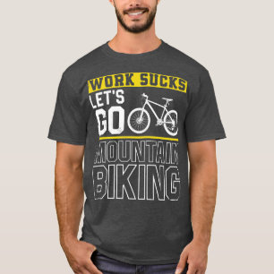 Enduro MTB Mountain Bike Riding Downhill Vintage W T-Shirt