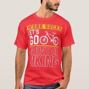 Enduro MTB Mountain Bike Riding Downhill Vintage W T-Shirt