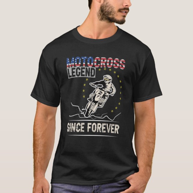 Enduro US Motocross Adventure T-Shirt (Front)