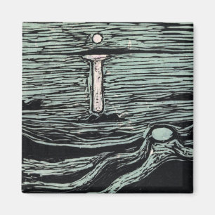 Endvard Munch Mystical Shore Magnet