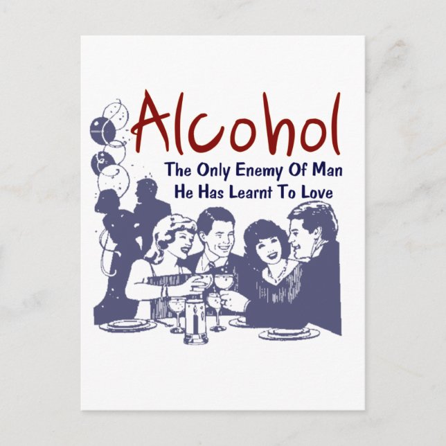 Enemy Alkohol Postcard (Front)