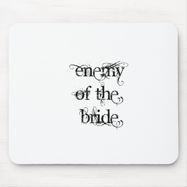 Enemy of the Bride Mouse Pad (Front)