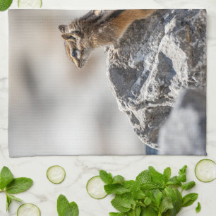 Energetic Chipmunk – Outdoor Wildlife Tea Towel