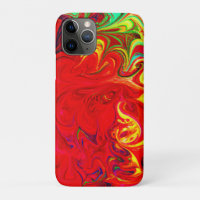 Energetic Colour Burst Pattern
