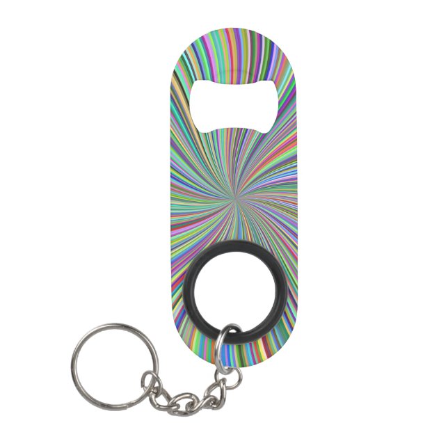 Energetic Colourful Ribbon Sunburst (Front)