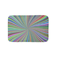 Energetic Colourful Ribbon Sunburst