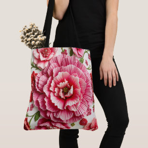 Energetic & Frequency – January Birth Flower: Carn Tote Bag
