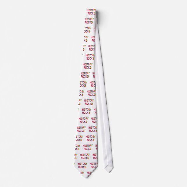 Energetic History Rocks Tie (Front)