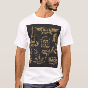 Energetic rock music essence T-Shirt