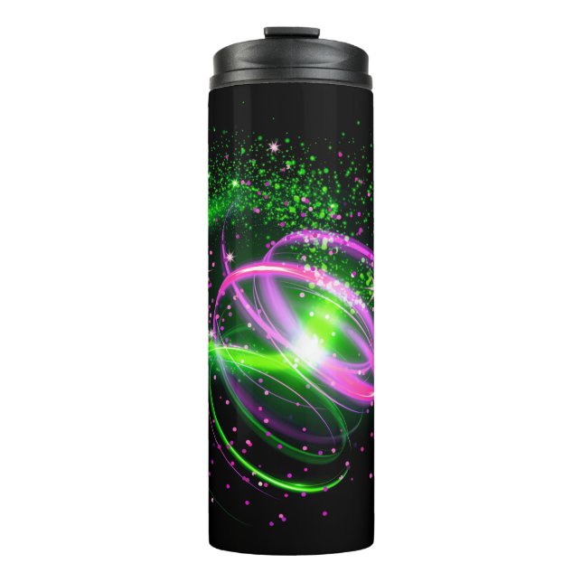 Energetic Sparks  Thermal Tumbler (Front)