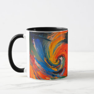 Energetic Spiral Swirl Mug