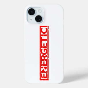 Energetic Stamp iPhone 15 Case