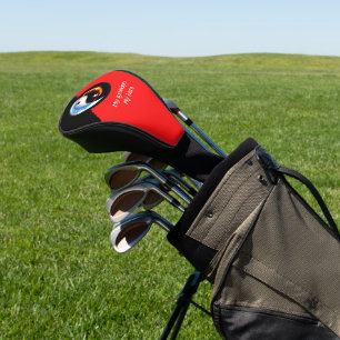 Energetic Yin Yang Symbol Golf Head Cover