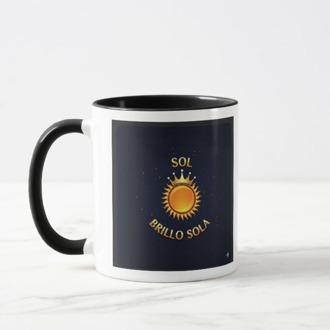 Energía y Luz para Tu Día Mug (Left)