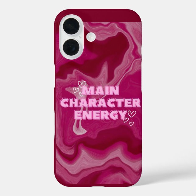 Energic girl phone case (Back)