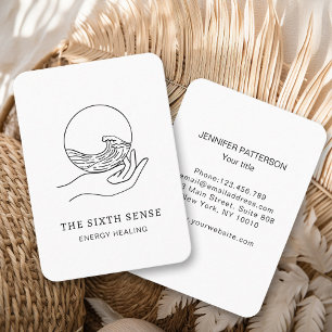 Energie Heiler Reiki Spiritual Business Card