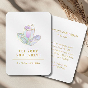 Energie Heiler Reiki Spiritual Business Card