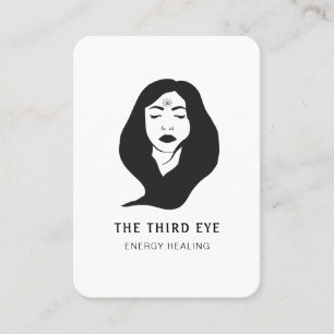 Energie Heiler Reiki Spirituell Visitenkarte Business Card