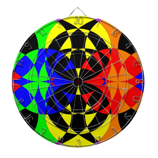 Energise by Kenneth Yoncich Dartboard (Front)