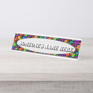 Energise by Kenneth Yoncich Desk Name Plate