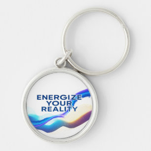 Energize Your Reality Aluminum Keychain