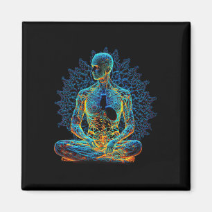 Energy Chakra Yoga Meditation Spiritual _1 Magnet