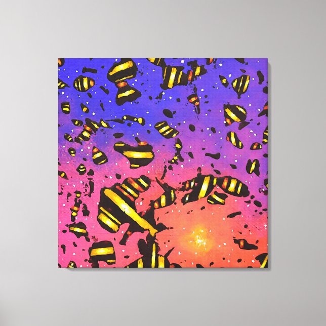 Energy Code 20CO24 - Stretched Canvas Print  (Front)