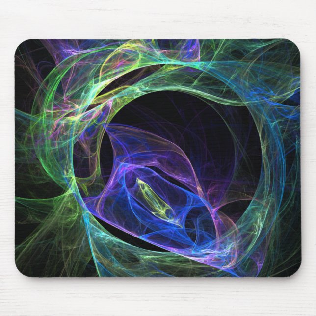 Energy Fractal Mouse Pad (Front)