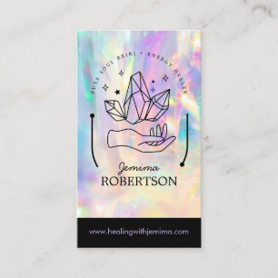 Energy Healer/ Intuitive/ Reiki/ Crystal Esoteric Business Card