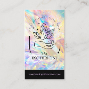 Energy Healer/ Intuitive/ Reiki/ Tarot/ Esoteric Business Card