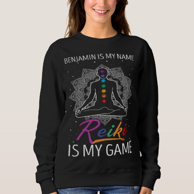 Energy Healer Quote for Spiritual Healer and Light Sweatshirt (Front)