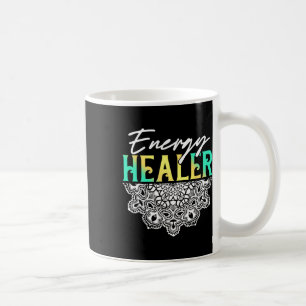 Energy Healer Reiki Master Yoga Spiritual Chakra J Coffee Mug