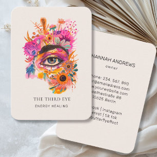 Energy Healer Reiki Spiritual Business Card