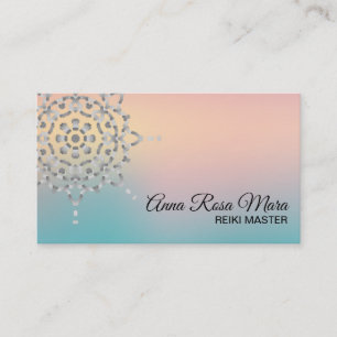 *~* Energy Healer Yoga Massage Meditation Reiki Business Card