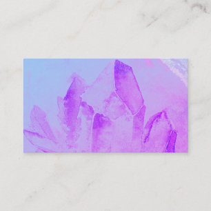 *~* Energy Healing Massage Yoga Reiki Crystal Business Card
