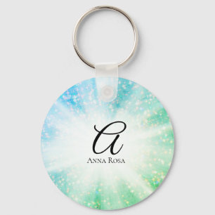 *~* Energy Healing Rays Sparkle Reiki Meditation Key Ring