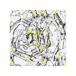 Energy Lattice Abstract Metal Art