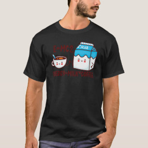 Energy milk coffee cute muzzles autumn drink T-Shirt