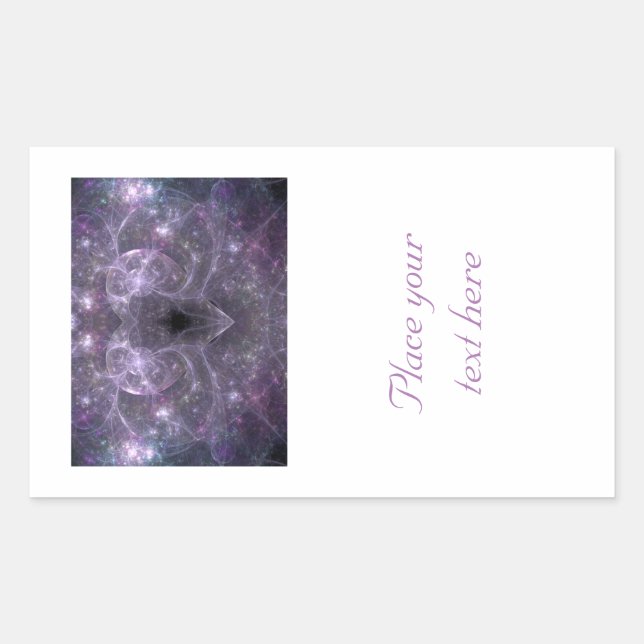 Energy of Love Rectangular Sticker (Front)