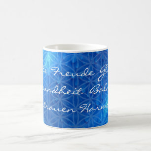 Energy Of Water with flower of life   Wort Mix Coffee Mug