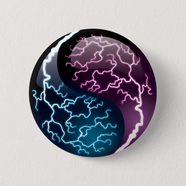 ENERGY ORB 6 CM ROUND BADGE (Front)