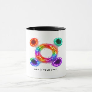 Energy Ring Coffee Mug – Abstract Colour Circle De