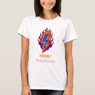 ENERGY Vibes – Bold Lightning Power Design ⚡🔥 T-Shirt