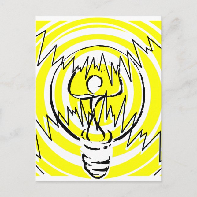 energy yellow postcard (Front)