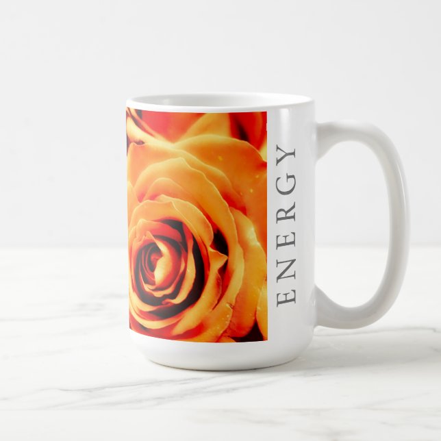 Energy Yellow Roses 15oz Classic Mug (Right)