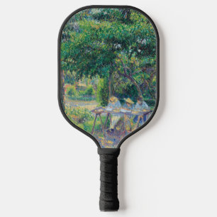 Enfants attablés dans le jardin Camille Pissarro Pickleball Paddle