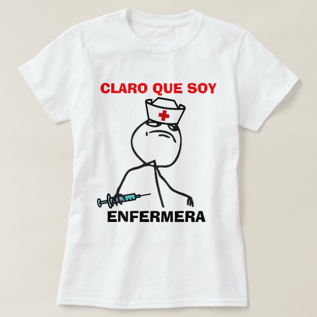 Enfermera T-Shirt (Design Front)
